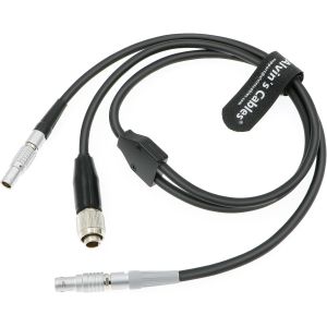 CAM 7 Pin to Hirose 8 Pin + 2 Pin Cable for ARRI RIA-1| cforce RF Motor for Sony