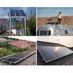 Class A Monocrystalline Solar Panel 1500V/1000V Anodized Aluminium Alloy