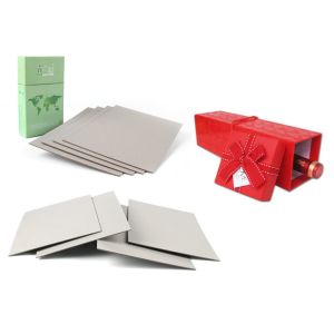 Natural Paper Pulp Grey Book Binding Board For Macking Arch File / Box