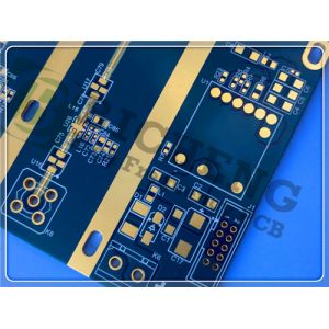 Fabricate Hybrid Multilayer PCB on RO4003C and S1000-2M 6-layer 1.1mm Thick used in Commercial Airline Broadband Antennas