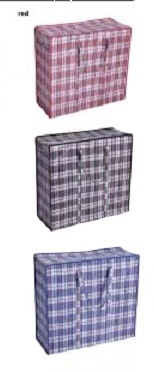 Waterproof PP Check Bag with Zipper Closure and Adjustable Strap