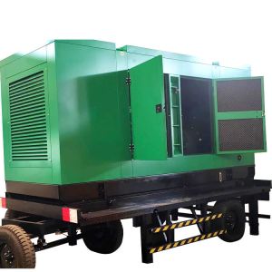 Silent 400KW Weichai Mobile Trailer with ISO9001 Certification and Water Cooling