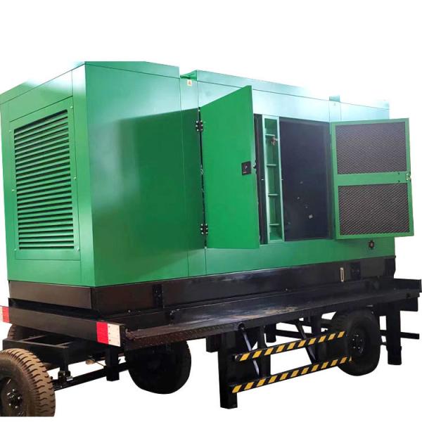 Silent 400KW Weichai Mobile Trailer with ISO9001 Certification and Water Cooling