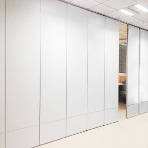 Office Partition Wall Ceiling Mounted U Channel Partition Collapsable Partition