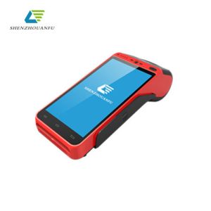 Multi Touch Mobile POS Terminal USB Connectivity With 3000mAh Battery
