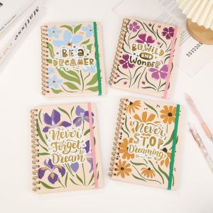 A5 Coil Notebook with High Quality Exterior and Modern Design Featuring