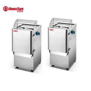 Stainless Steel 400kg/h Commercial Vegetable Shredder Automatic Lemon Slicing