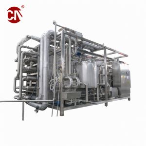 Customized Screw Pump Structure Automatic Tubular Milk Juice Uht Sterilizer