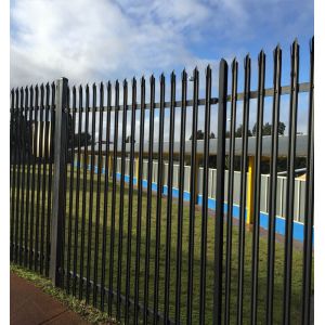 ISO-2001 Corrosion Proof Tower Fencing , Anti Theft 4 Foot High Fencing