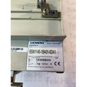 6SN1145-1BA01-0DA1 Siemens Modular PLC with 12 Months Warranty Varies By Model