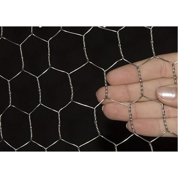 Hot Dipped Galvanized 0.7mm*1/2"*1/2"* 1M*20M Rabbit Hexagonal Wire Mesh