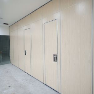 Hotel Soundproof Folding Movable Partition Walls Ballroom Sliding Foldable Wall