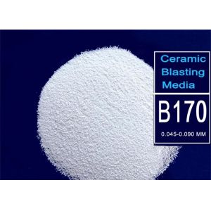 Wholesale B170 size 0.045-0.090mm Wear Resistance Ceramic Beads Sandblasting Media from china suppliers