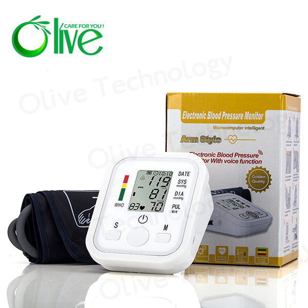 2015 home use medical arm blood pressure monitor