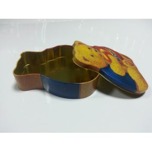 Cartoon Tin Candy Containers