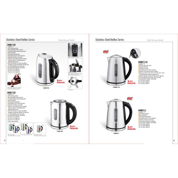 Stainless Steel Electric Water Kettle with App-Controlled Keep Warm Function