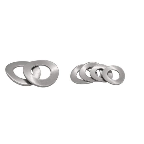 GB Standard DIN137 High Pressure Stainless Steel Wave Elastic Washer Wave Spring Lock Washer