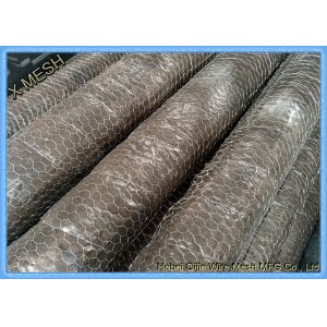 1/2" Mesh Openning Metal Wire Mesh PVC Coated Galvanized Hexagonal Wire Netting