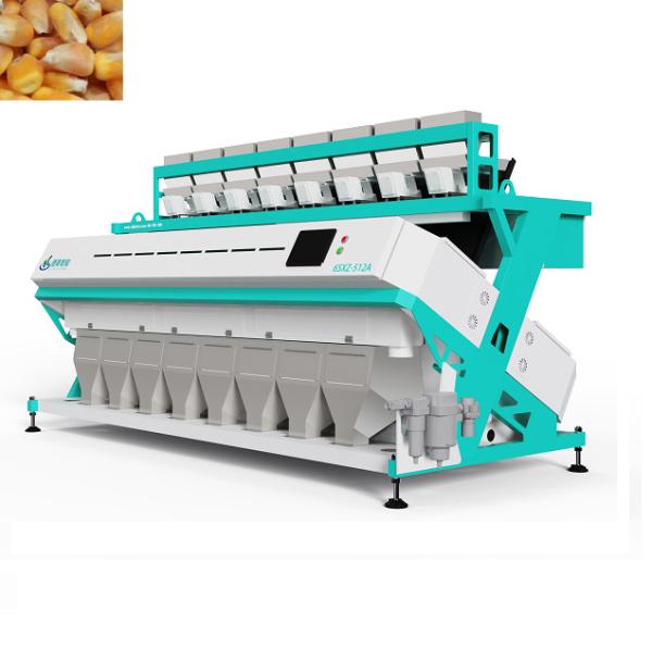 Quality Full Automatic CCD 8 Chutes Corn Sorting Machine For Processing Grain for sale