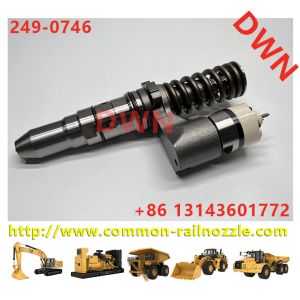 249-0746 Common Rail 3152B Diesel Engine Fuel Injectors 10R-2826 10R-2827