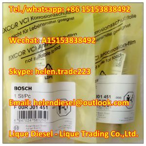 Original Bosch Injector Valve Set F00RJ01451 , F 00R J01 451, Fit 0445120064