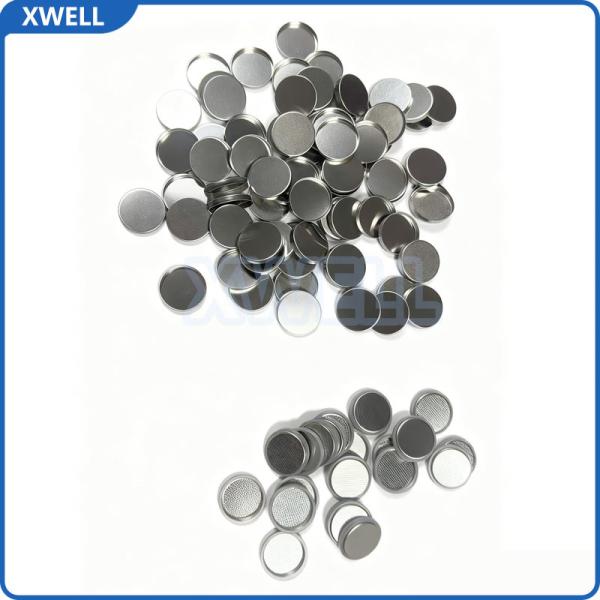 Custom Engraving Button Battery Shell in 304 or 316 Stainless Steel for CR2016