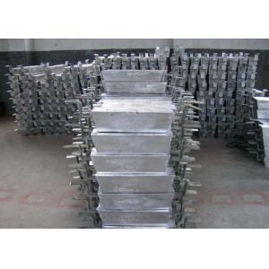 Wholesale Zinc Aluminum Cadmium alloy Sacrificial Anode , Condenser Anodes from china suppliers