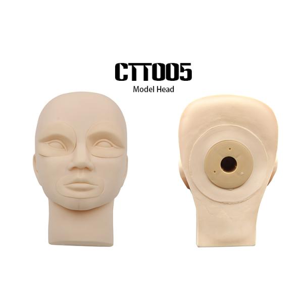 Skin Color Makeup Practice Mannequin Head With Demountable Eyes / Mouth