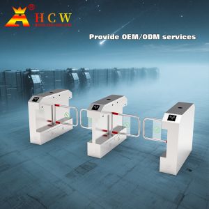 Intelligent Swing Barrier Turnstile with 40 Persons/Min Capacity Triple Anti