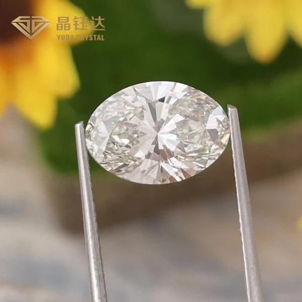 Oval Brilliant Cut 3.0ct HPHT IGI Certified Lab Grown Diamonds For Diamond Ring