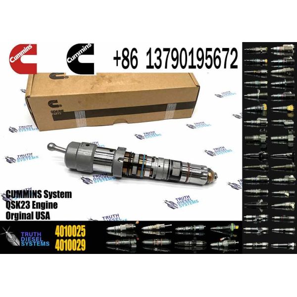 Mining Machinery Diesel Engine Fuel Injector 4326780 4010025 4001813 for Cummins QSK60 Engine