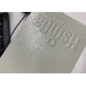 China Electrostatic Solid Chrome Powder Coat Grey Fine Texture Powder Coating on sale