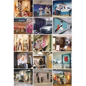 Printable Flexible Magnetic Material Sheet Adhesive Design Good Weather Proof