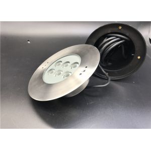 Waterproof 6 X 2W LED Underwater Lights / LED Swimming Pool Lights Inground