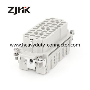 China 32 Pin Wire Connector Female Part Rectangular Connector Crimp Type HDC Replace SIBAS on sale China 32 Pin Wire Connector Female Part Rectangular Connector Crimp Type HDC Replace SIBAS on sale