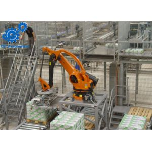 380V 50HZ 3PH Palletizing Robot Arm For Industry Logistic Production Transport