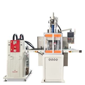 Vertical Double Slide LSR Injection Molding Machine For Making Ice Grid