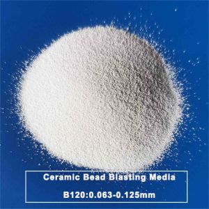 Wholesale Microsphere Ceramic Bead Blasting B120 For Titanium Alloy from china suppliers