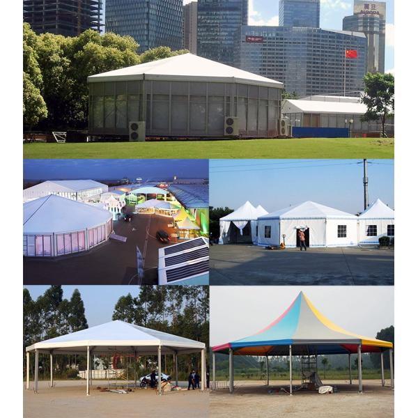 Premium Hexagon Marquee Tent Pavilion Polygon Tent For Festivals And Corporate Product Launches