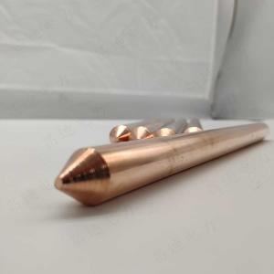 Wholesale Grounding Connection Pure Copper Earth Rod 16mm 12mm 0.5Ohm M from china suppliers