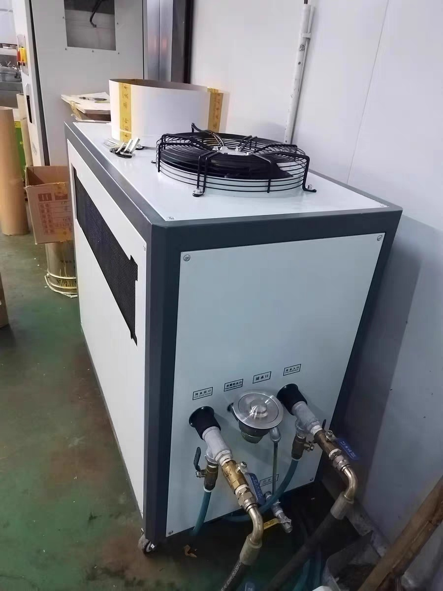 OEM Air Cooled Water Chiller Packaged Unit Scroll Compressor For Electroplating Process Cooling