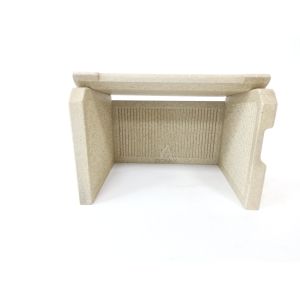 Furnace 475kgs/M3 Vermiculite Refractory Panel Fireproof Brick Effect