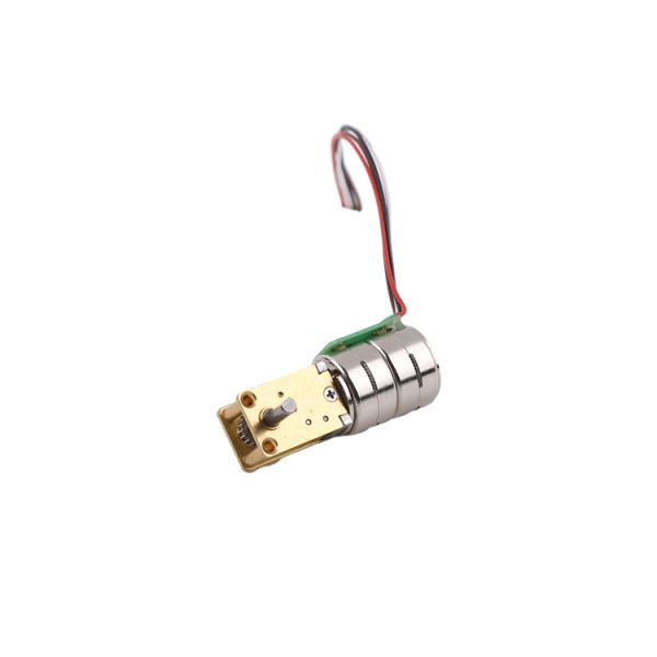 micro15mm diameter high torque electric worm gear stepper reduction electric stepper motor 5V compact motor