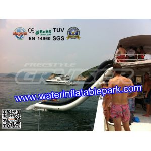 Giant Pool Slides Inflatable Water Games With PVC Tarpaulin