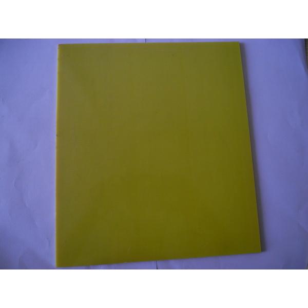 High temperature resistant epoxy insulating FR4 Plate Yellow insulation epoxy