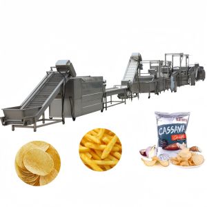 Automatic Grade Industrial Potato Chip Processing Machinery for Consistent