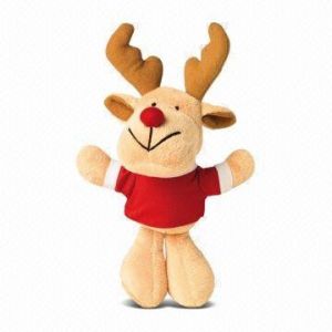 Wholesale Small Reindeer With T shirt Soft Toy Plush Toy from china suppliers
