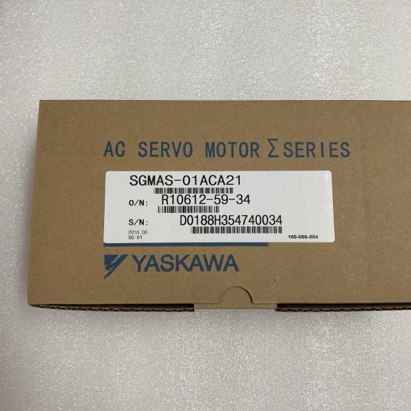Yaskawa SGMAS-01ACA21 AC SERVO MOTOR 100W 200V 0.91A 3000RPM NEW