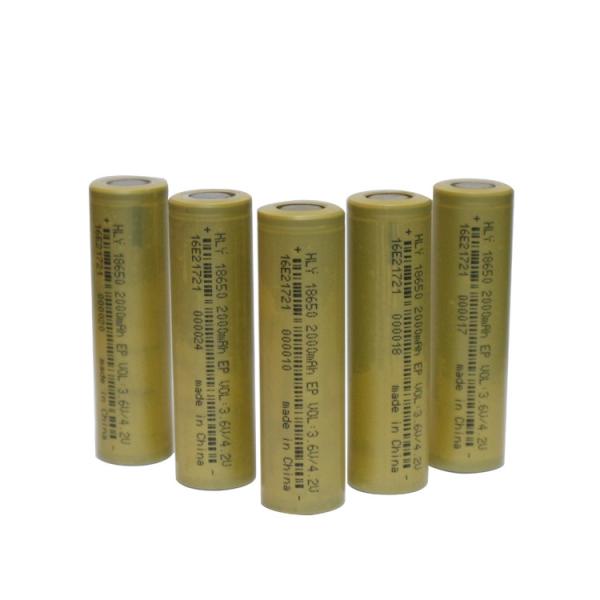 KC 18650 Cylindrical Rechargeable Lithium Ion Battery High Energy Density 3.6V