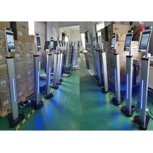 Capacitive Touch 200W Pixels Face Recognition access control system Temperature